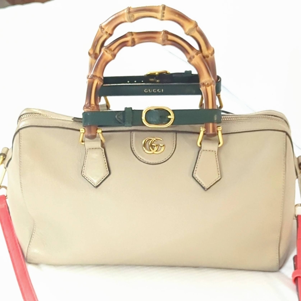 SOLD - Gucci Diana Boston Bag